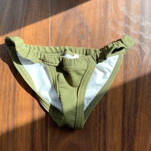 Green bikini bottom
